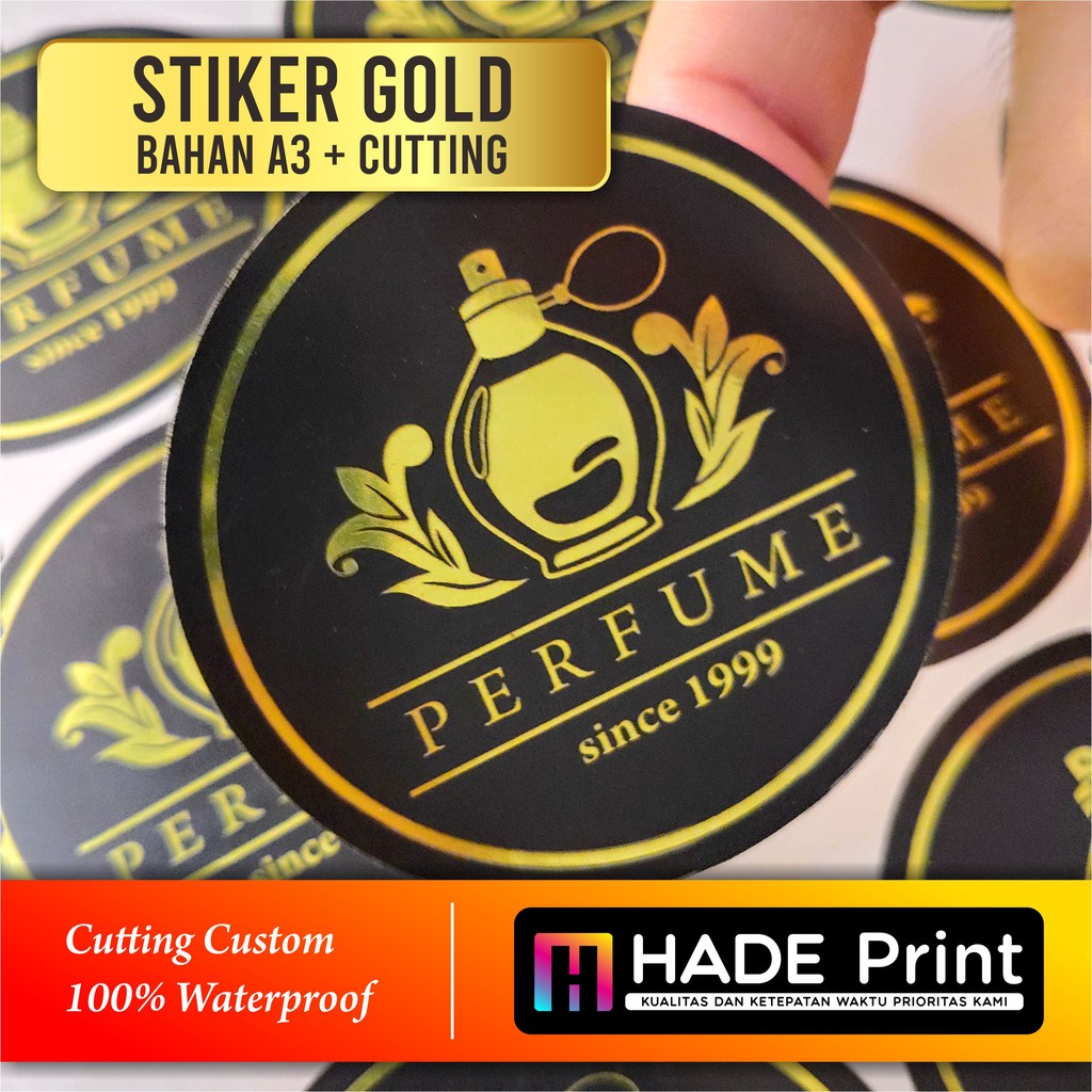 

Stiker Produk Print & Cut Gold A3