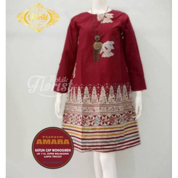 AMARA Tunik Batik Wanita by Florist