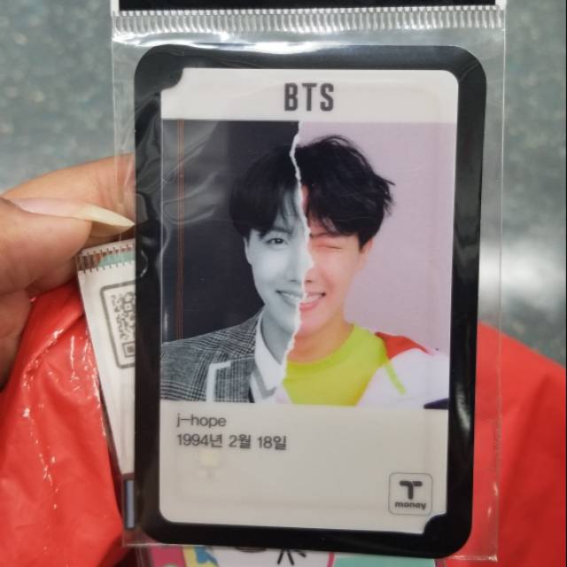BTS JHOPE Hoseok Tmoney Card Love Yourself Answer Limited Edition T-Money J-Hope