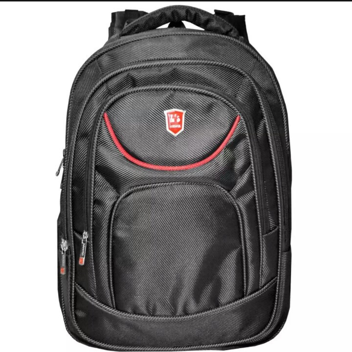 Losvek tas ransel pria tas laptop pria dan wanita tas punggung original - black