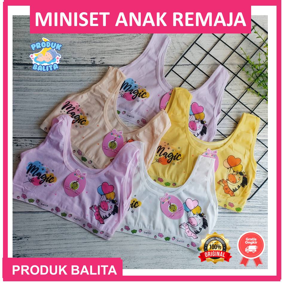 Miniset Anak Perempuan Remaja Non Busa Murah