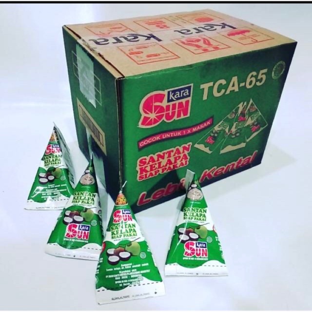 

Santan kara 65 ml isi 36 pcs