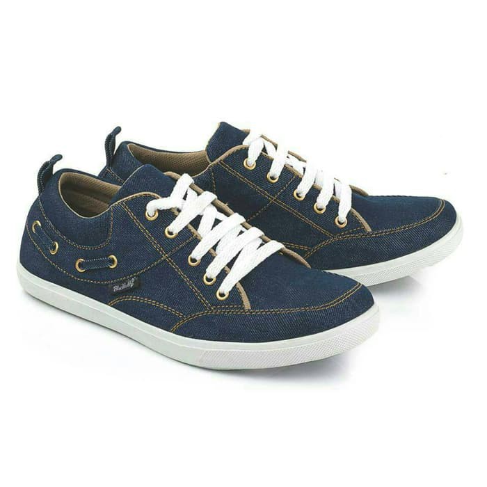 SEPATU SNEAKERS LEVIS / KETS KLASIK DENIM PRIA ORIGINAL DISTRO LIV 584