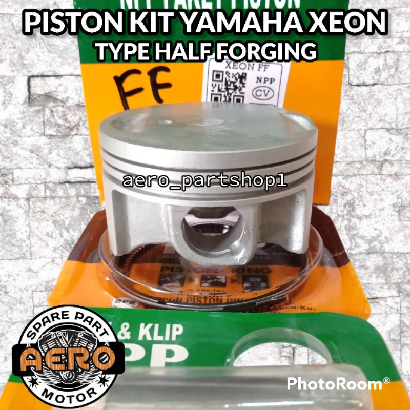 Jual PISTON KIT NPP YAMAHA XEON TYPE HALF Shopee Indonesia