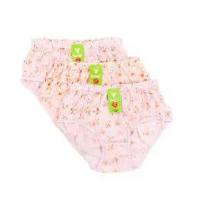 (LUSIN 12pcs) CD CELANA DALAM wanita yutind XL, XXL bordir dan motif