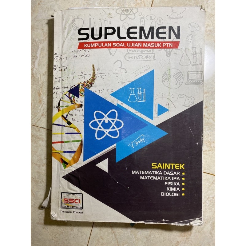 Buku Suplemen Kumpulan Soal Ujian masuk PTN dari SSCI