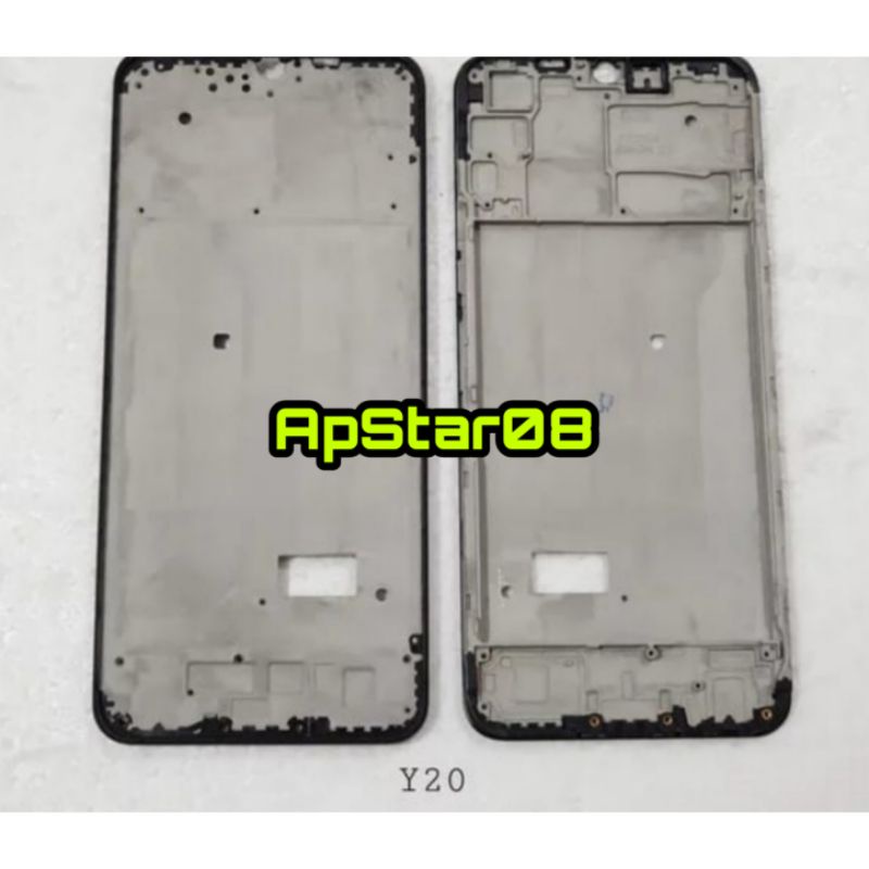 FRAME LCD TULANG TENGAH LCD DUDUKAN LCD TATAKAN LCD VIVO Y20 2020 ORIGINAL