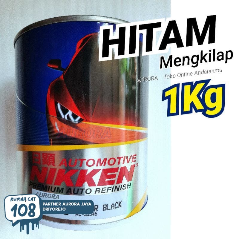 

Rumah Cat - CAT NIKKEN SUPER BLACK 480 HITAM MENGKILAP 1kg niken duco duko diko motor mobil sepeda Rumah Cat Motor dan Mobil
