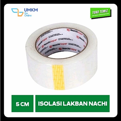 

Isolasi Lakban NACHI 5 cm Bening