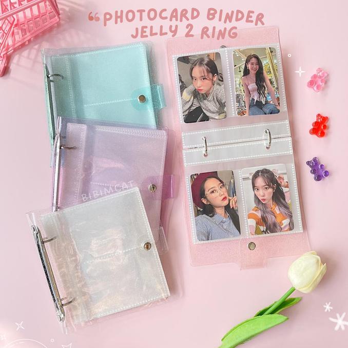 

Office & Stationery | Document Organizer | Binder Photocard Album Glitter / Album Penyimpanan Foto Kartu Polos | Best Seller