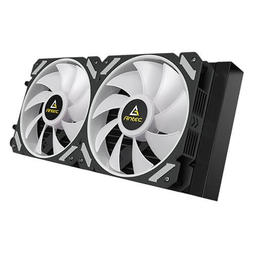 Antec Symphony 240 ARGB Liquid Cooler - Mirror ARGB Lighting Pump Head