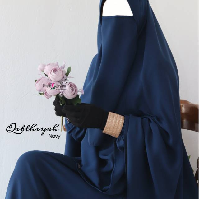 Qibtiyah Navy by Ummu maryam Collection