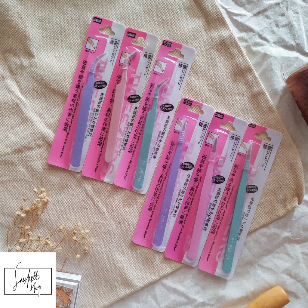 

Tweezer Macaroon Color Penjepit Jepit Stiker Sticker Pinset