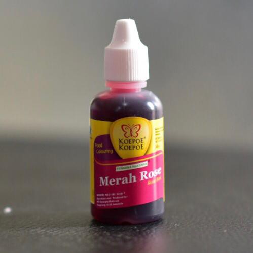 

Koepoe Pewarna Merah Rose 30ml