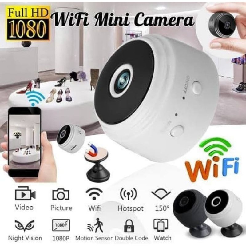 Kamera Mini spy A9 camera Smart CCTV WIFI WIRELESS DV full HD 1080p