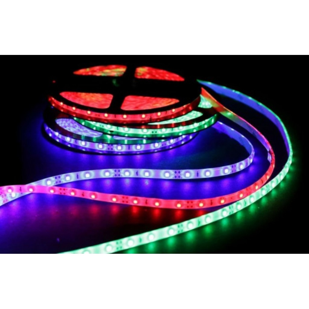 LAMPU LED STRIP 5050 IP44 12V OUTDOOR Ledstrip IP 44 12VOLT Led Strip Waterproof Mata Besar BISA UNTUK DI OUTDOOR 5 METER