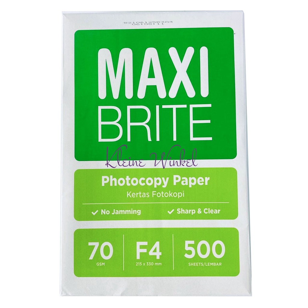 

Kertas HVS F4 Maxi Brite 70 Gram Folio