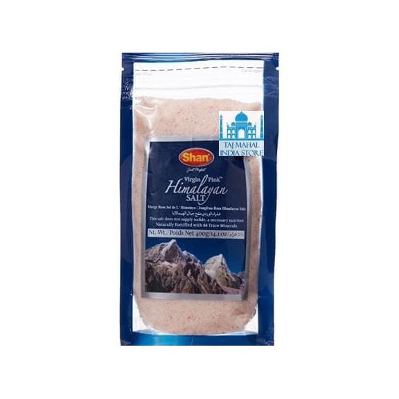 

TERBARU SHAN HIMALAYAN PINK SALT \U002F GARAM ORGANIK ORGANIC\U002F PREMIUM\U002F INDIA\U002F 400G