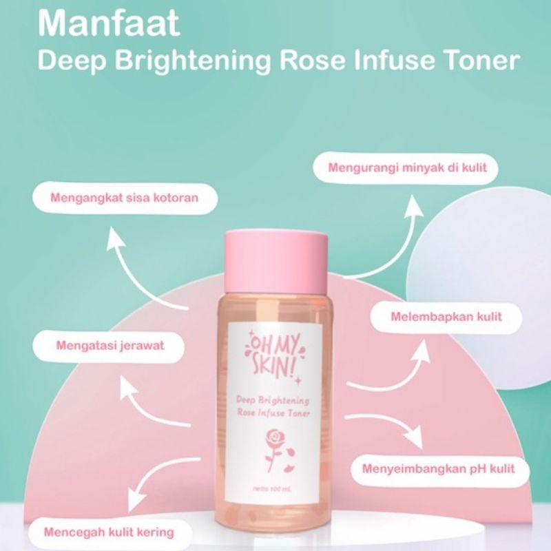 OHMYSKIN! ROSE INFUSED TONER