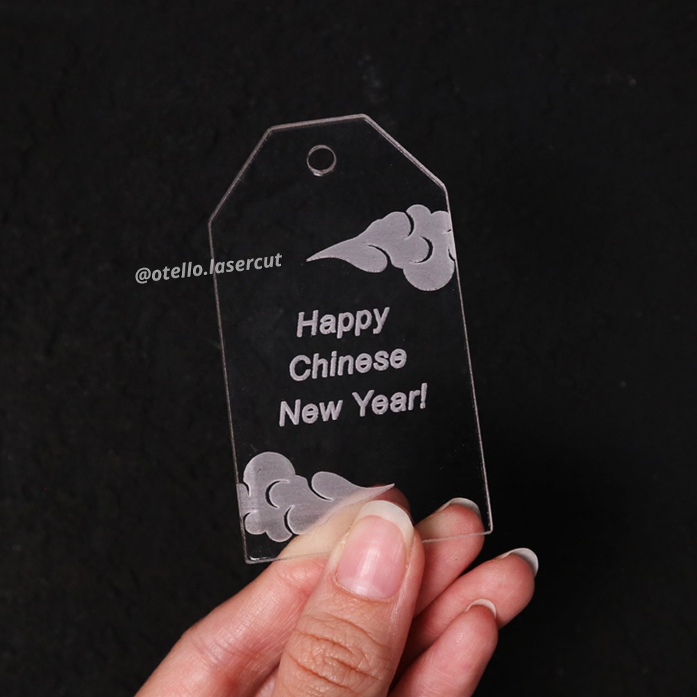 Hang Tag Imlek | Sincia Hang Tag Dekorasi Hampers Tag Chinese New Year Sincia Gong Xi Fu Xin Nian