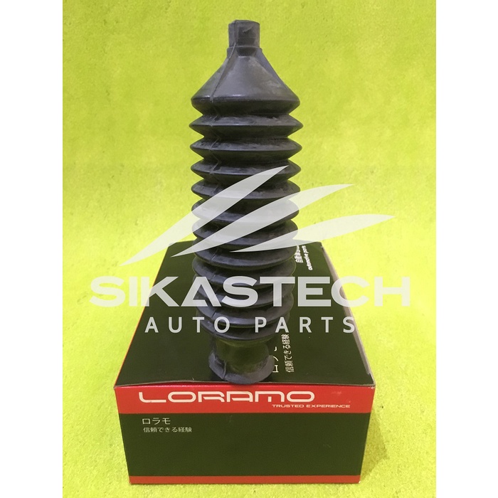 B001-32-118 LEFT STEERING RACK END BOOT KARET LONG TIE ROD RAK STIR STEER KIRI FORD LASER L 1300 1.3