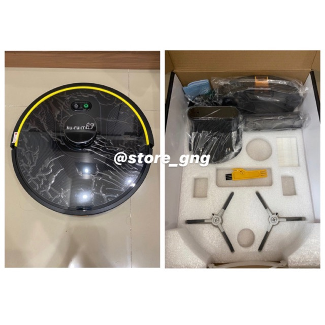 Harga murah -  Kurumi KV 03 Laser + remote / Vacuum Robot / Robot Vacuum / Kurumi laser