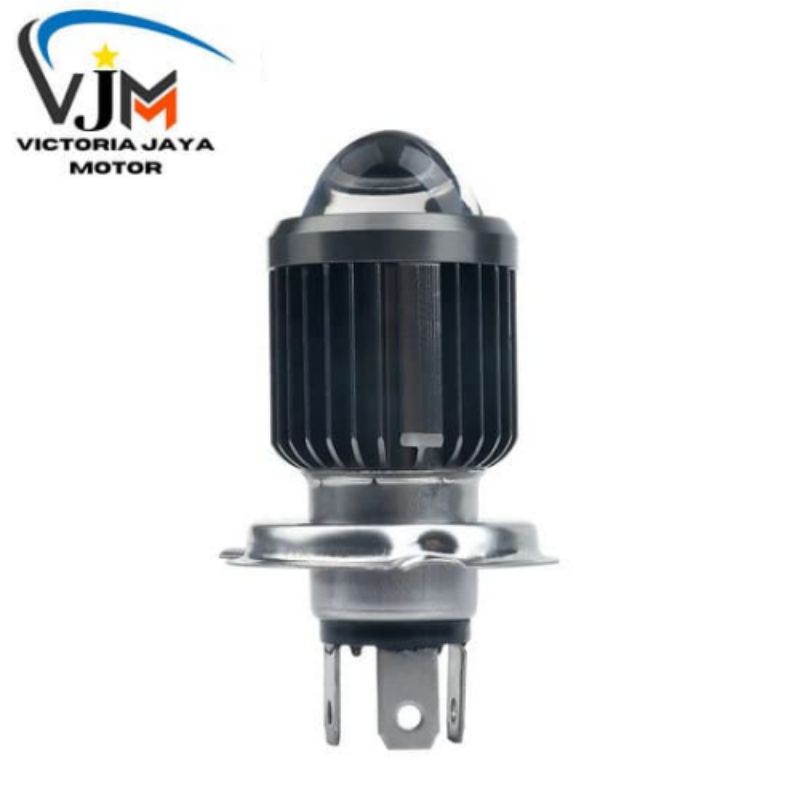 Lampu H4 Motor VIXION / Mobil H4, Led H4 Laser Hi/Low 30w Super Led/H4 Laser Supersonic Led Original/Lampu H4