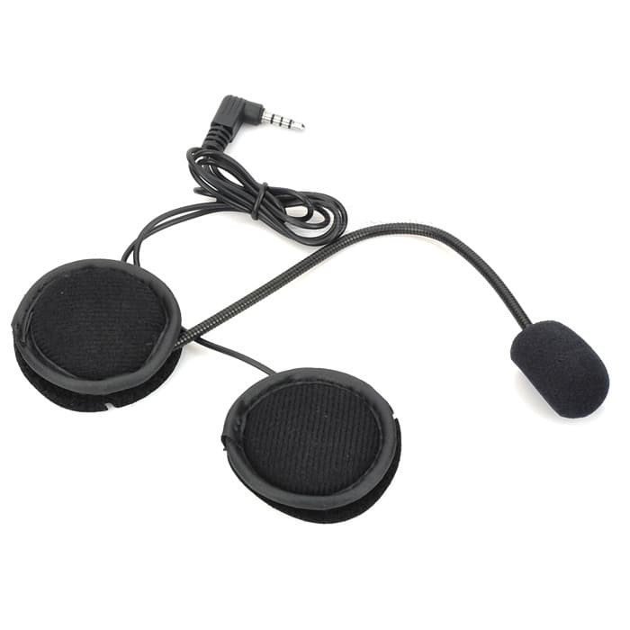 Baru Motorcycle Helmet Bluetooth Interphone Headset 1200 Meter - V6-1200