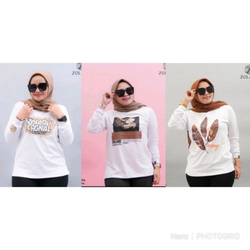 Kaos ZOLAQU ORI White Series III