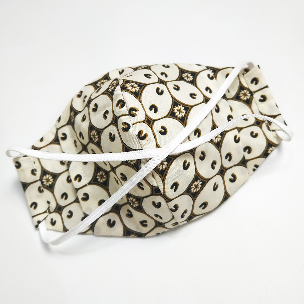 Masker Katun Batik ( Kawung )