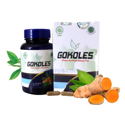 GOKOLES ISI 60 KAPSUL | OBAT KOLESTEROL