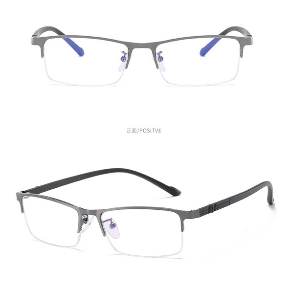 【0-500°Kacamata Myopia Anti Radiasi Model Power Lensa Bulat Untuk Pria