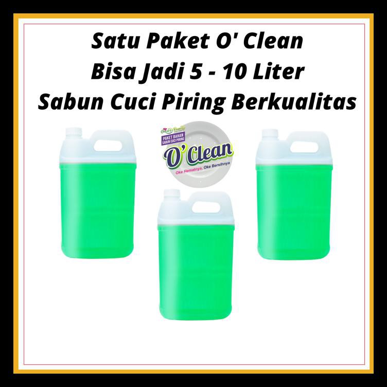 Bahan Baku Sabun Cuci Piring Berkualitas - O' Clean Terbaik