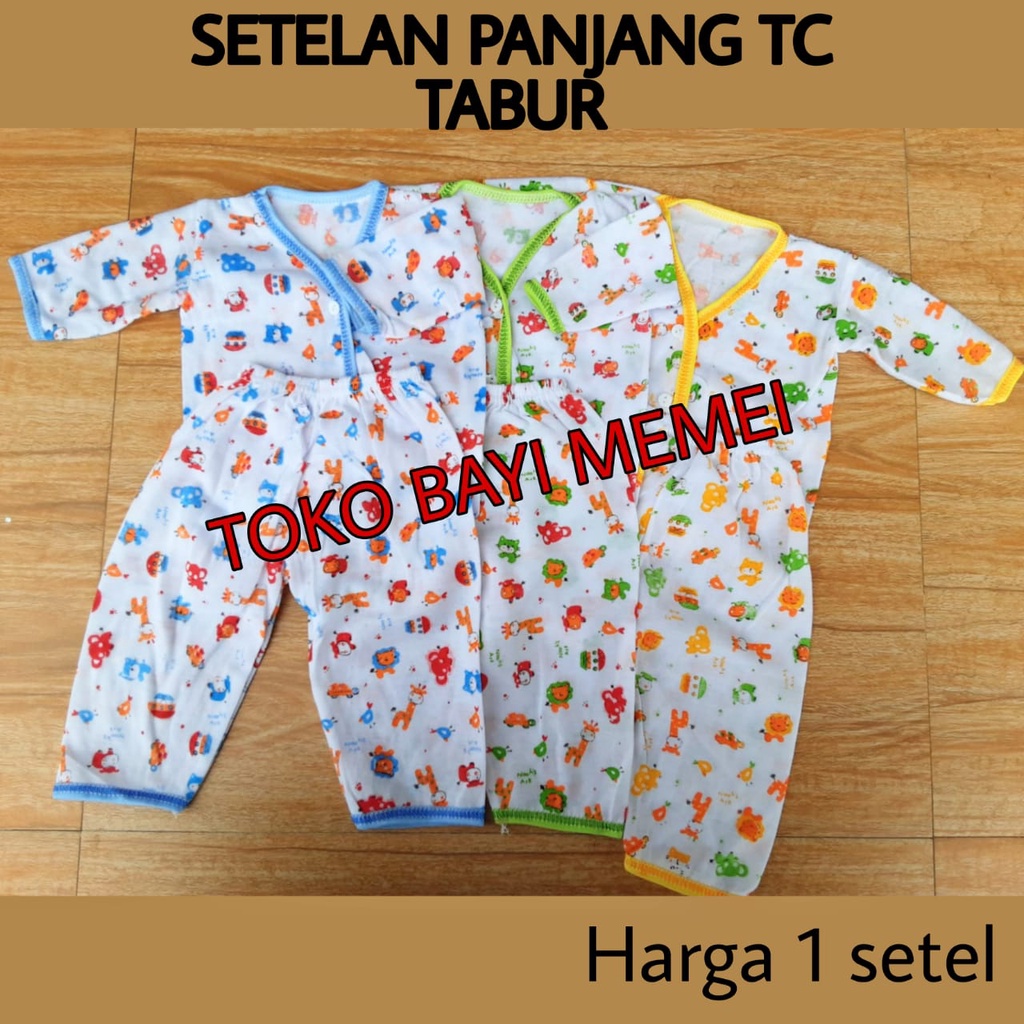 Setelan bayi panjang TABUR BISA PILIH WARNA perlengkapan bayi lahir