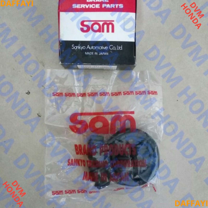 (100% QUALITY ) Kit Caliper Rem Depan SAM Assy Accord/CRV/Odyssey/Stream RSZ Mantap bos