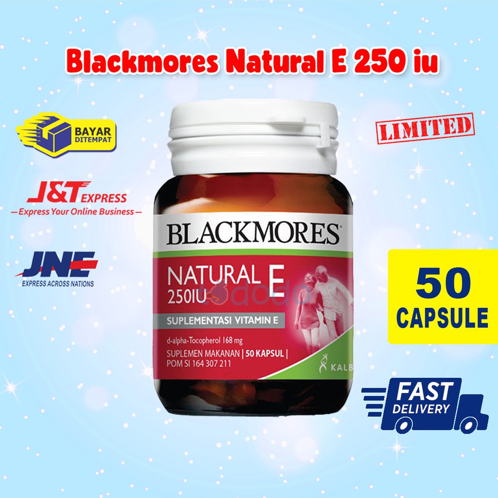Blackmores Natural E 250 iu