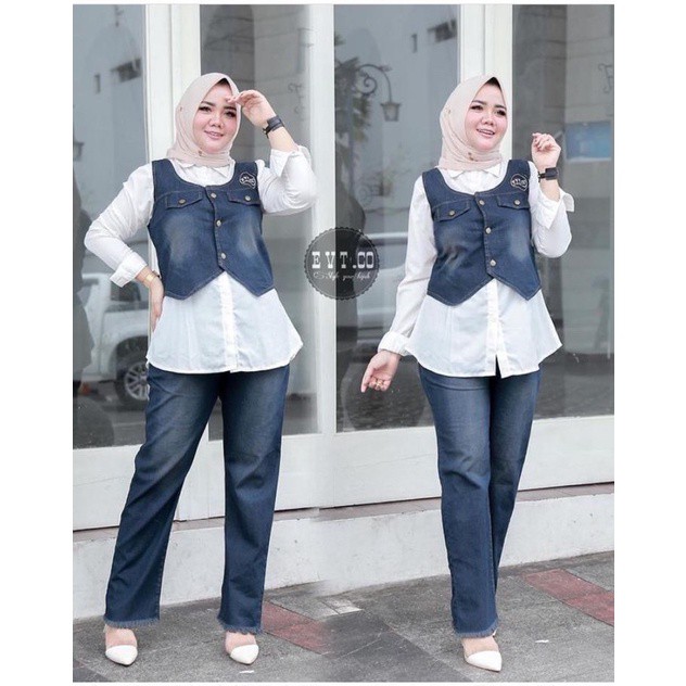 ELVA SET ROMPI JEANS