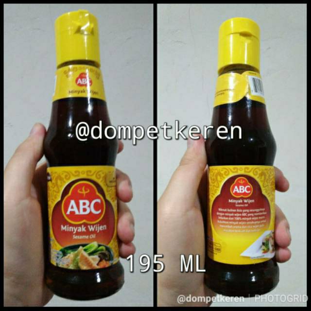 Ready Stock Ready H 1 Minyak Wijen Abc 195 Ml Kecap Ikan Royal Gold 200 Ml Bumbu Masak Shopee Indonesia