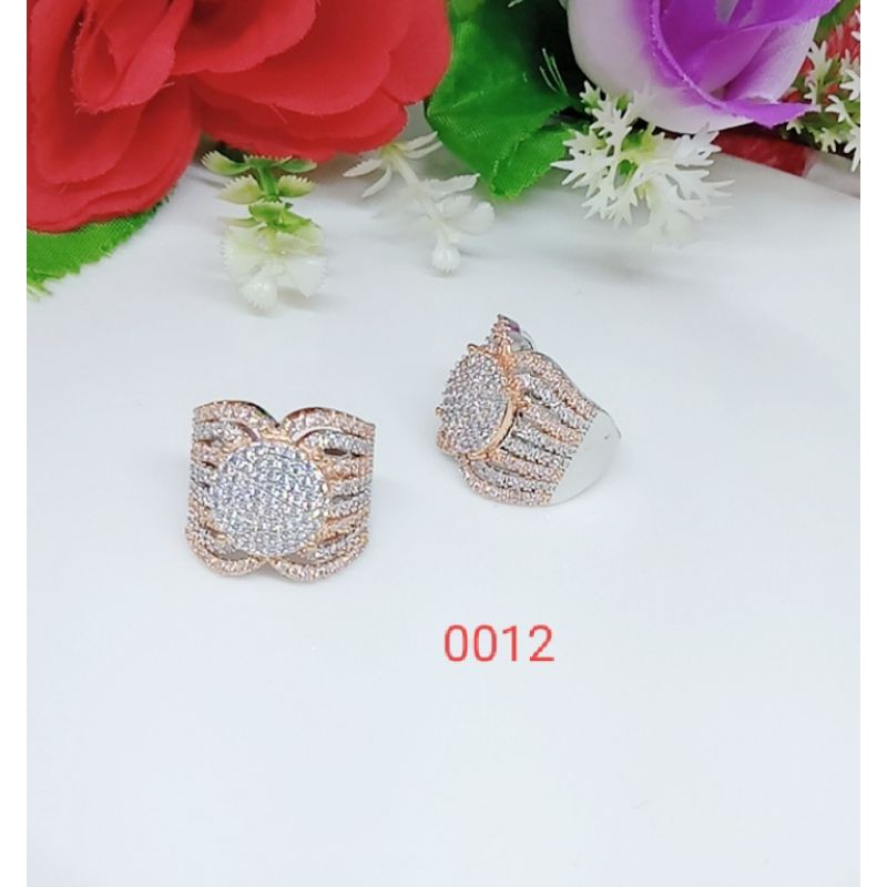 Cincin xuping kombinasi permata k0011.0012