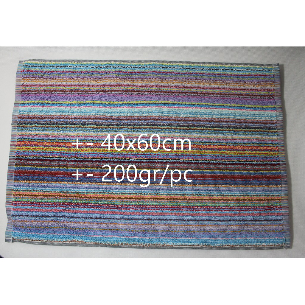 Jual B-Grade Keset NoLabel Salur 40x60cm 100% Katun Indonesia|Shopee ...