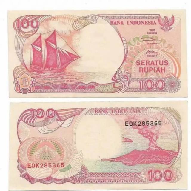 Uang kuno 100 rupiah