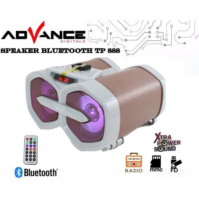 Advance TP888 Speaker Bluetooth mp3 tp 888