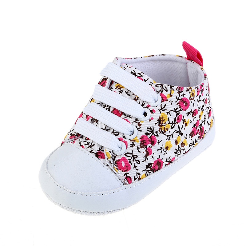 NEW Prewalker anak motif bunga dengan tali