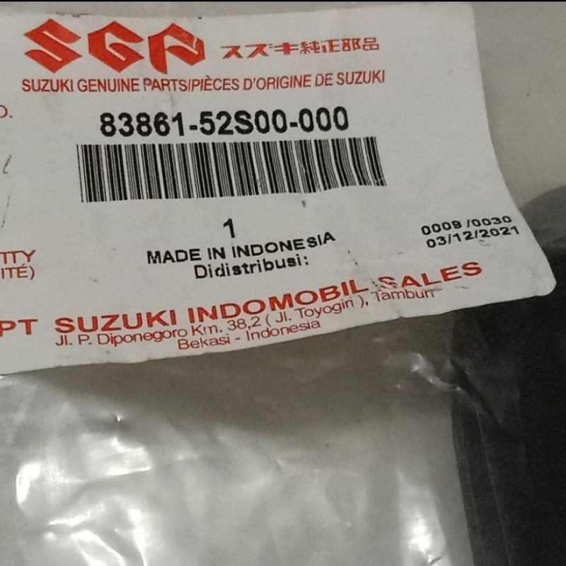 KARET PELIPIT KACA PINTU DALAM WEATHER STRIP NEW CARRY 2019 ORI