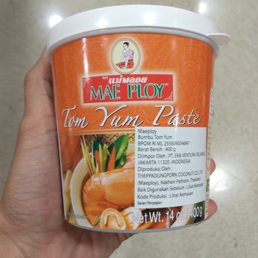 

Mae Ploy Bumbu Tom Yum Paste 400 gram made in Thailand