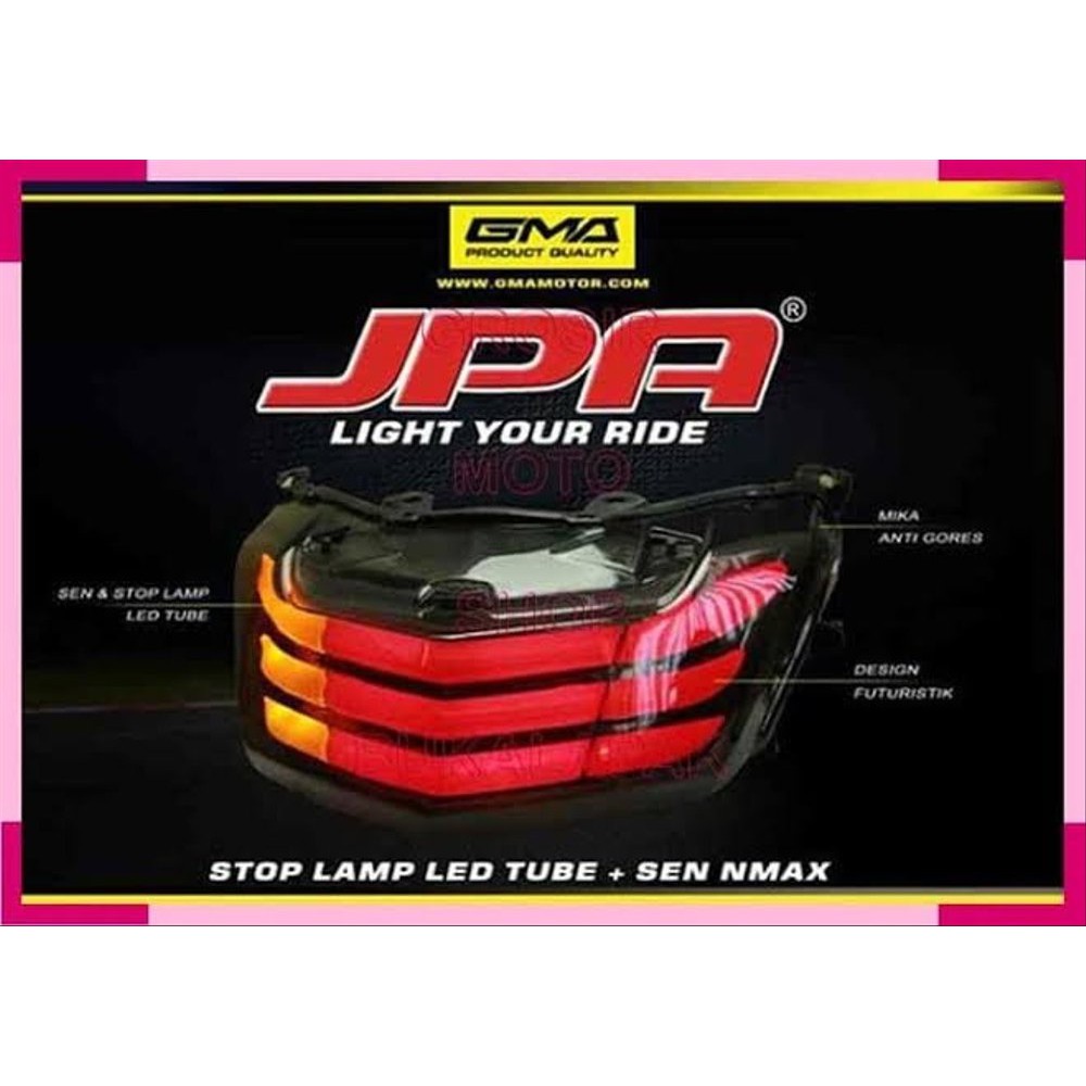 Unik  LAMPU BELAKANG STOPLAMP NMAX 155 JPA ORIGINAL  Dijamin