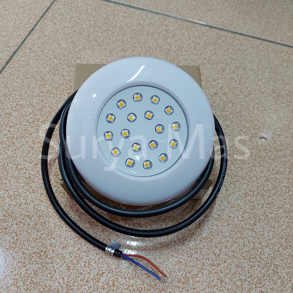 Lampu LED 9 Watt Kolam Renang 12 Volt DC Lampu Kolam Renang  12v DC