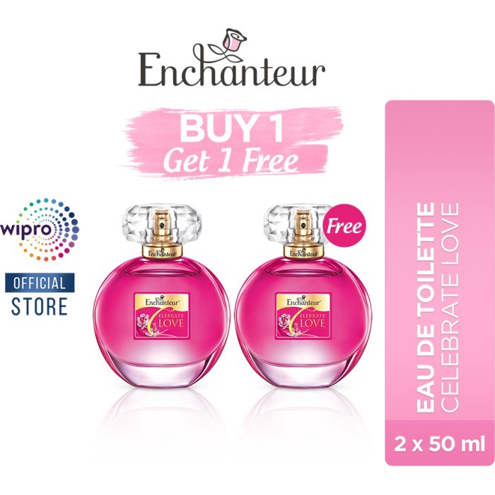 Enchanteur Eau De Toilette Parfum Wanita Celebrate Love 50ML
