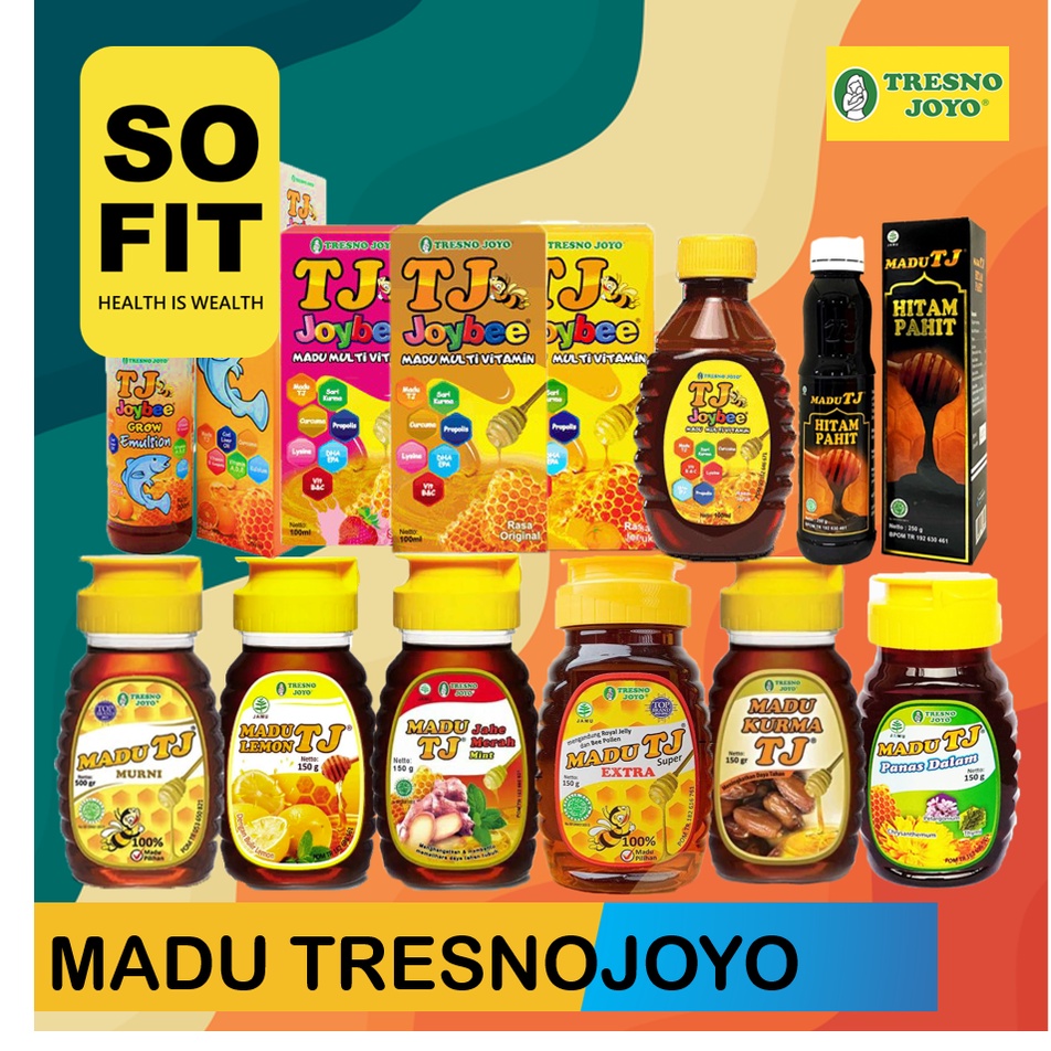 Madu TJ Series / Madu TJ Murni / Madu TJ Super / Madu TJ Joybee / Madu TJ Panas Dalam / Tresnojoyo