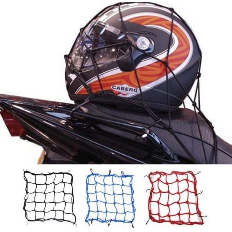 Jaring helm  tali bagasi jaring bungkus helm universal jaring helm